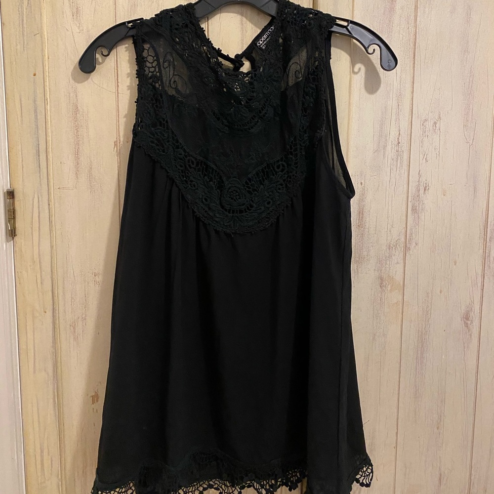 Lacy black blouse from Stitch Fix